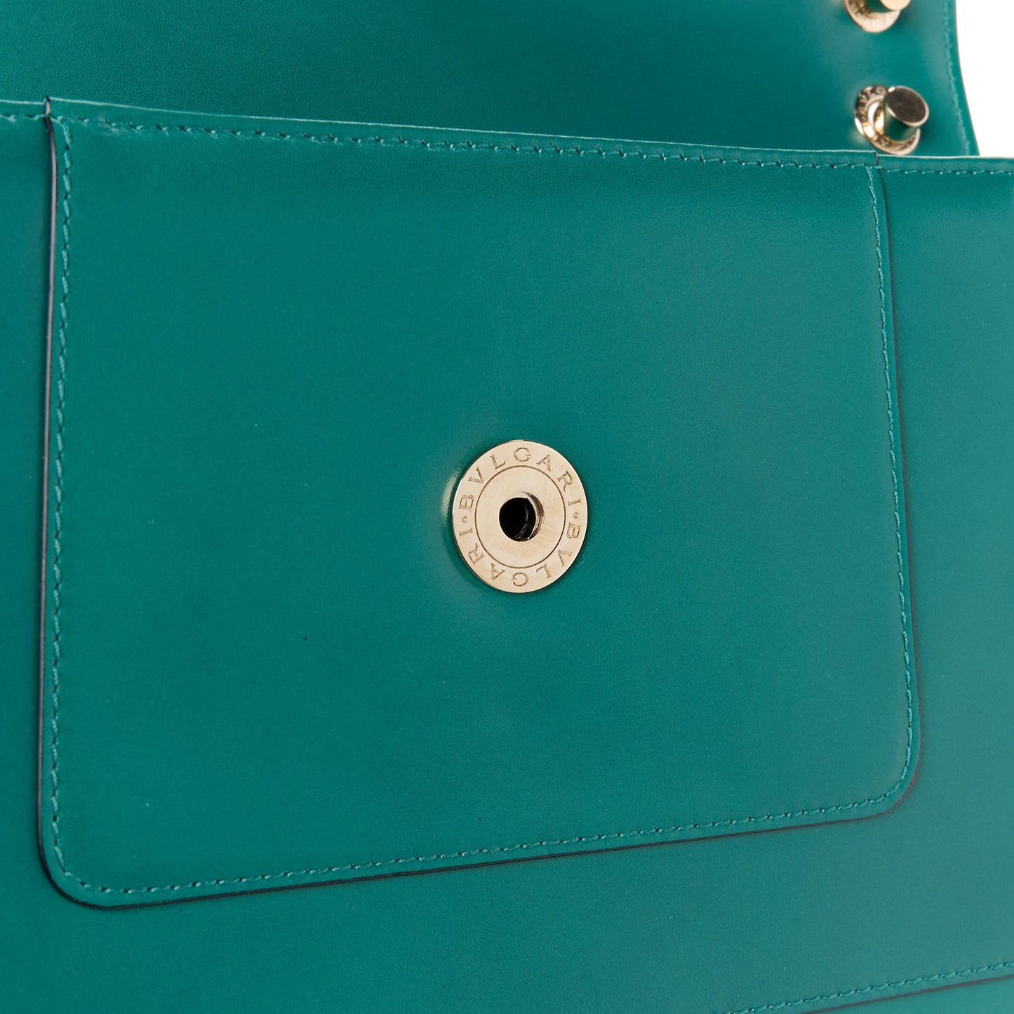 Calfskin Serpenti Forever Shoulder Bag Emerald Green