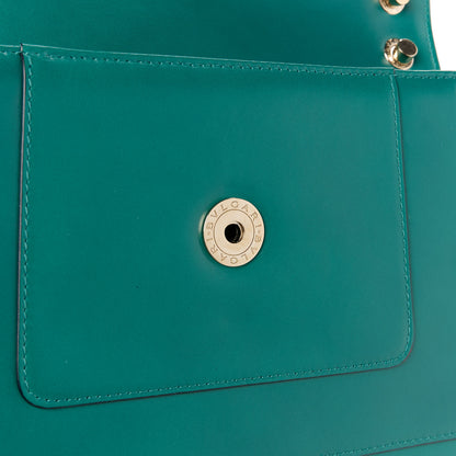 Bulgari Calfskin Serpenti Forever Shoulder Bag Emerald Green 15 of 15