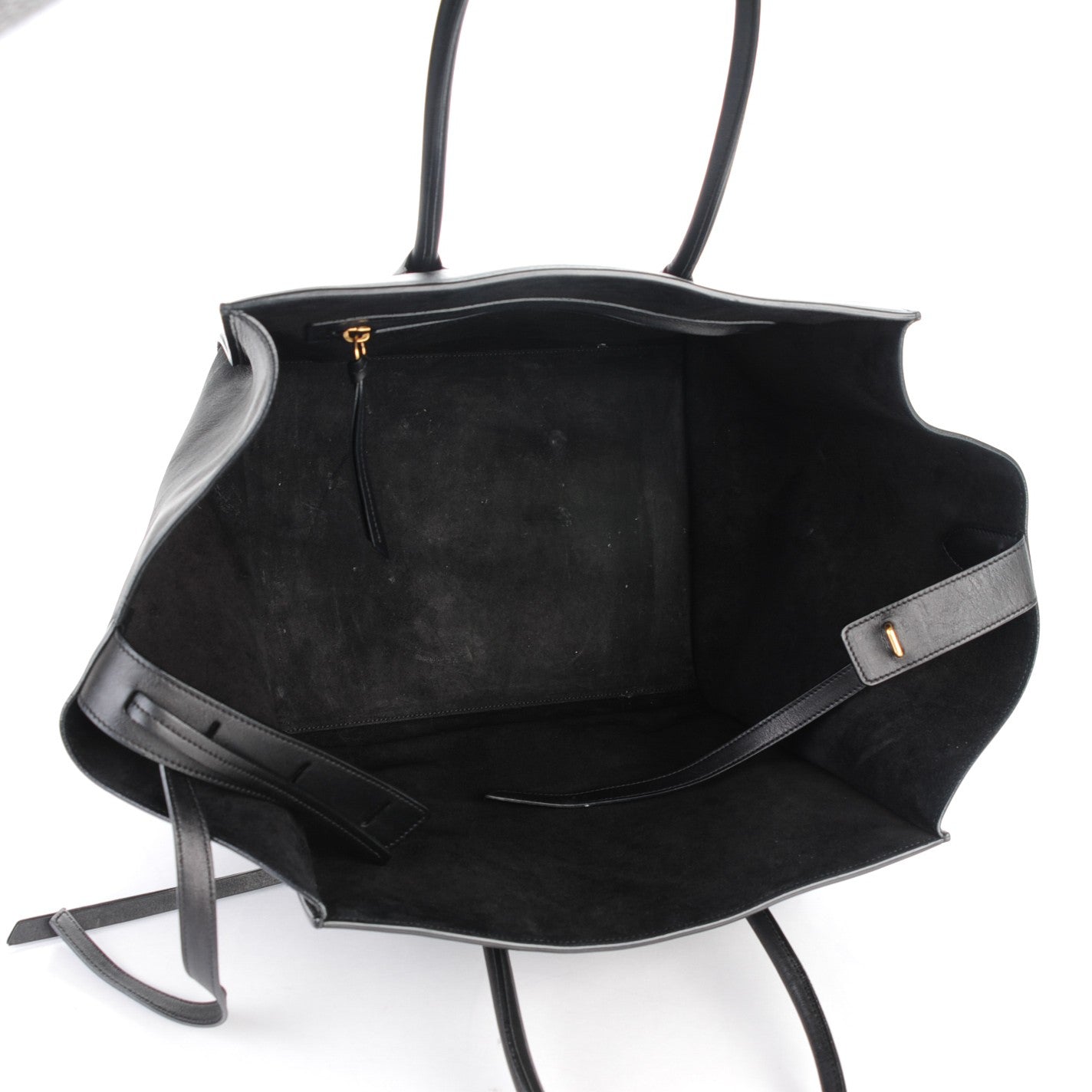 Celine Smooth Calfskin Medium Phantom Luggage Black 5 of 8