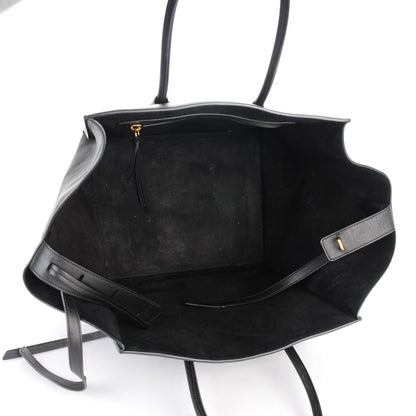 Celine Smooth Calfskin Medium Phantom Luggage Black 5 of 8