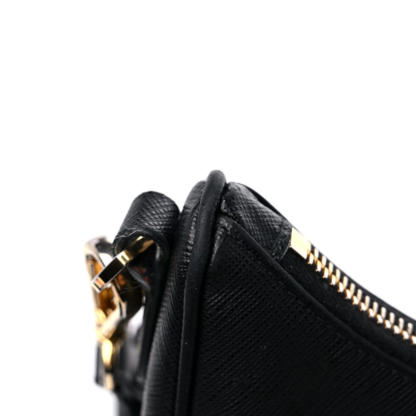 Saffiano Lux Re-Edition 2005 Shoulder Bag Black
