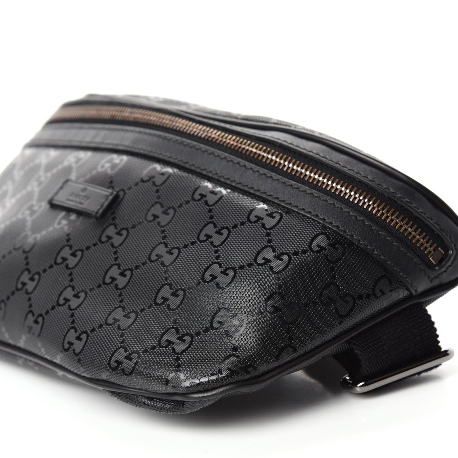 Gucci Imprime Monogram Belt Bag Black 7 of 10