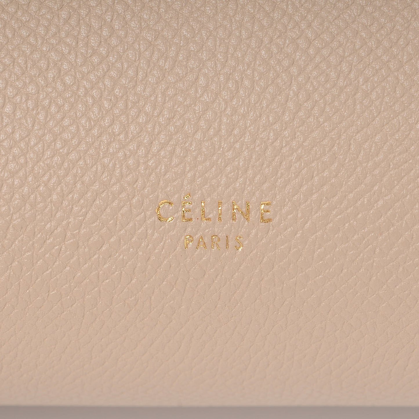 Grained Calfskin Micro Belt Bag Light Taupe