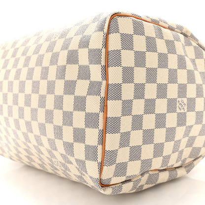 Louis Vuitton LOUIS VUITTON Damier Azur Speedy 35 10 of 19