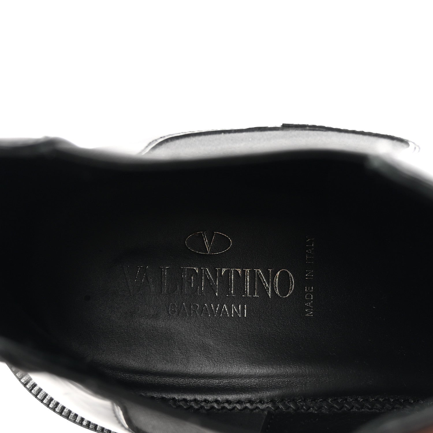Valentino Garavani Calfskin VLTN Mens Chelsea Ankle Boots 43 Black 8 of 9