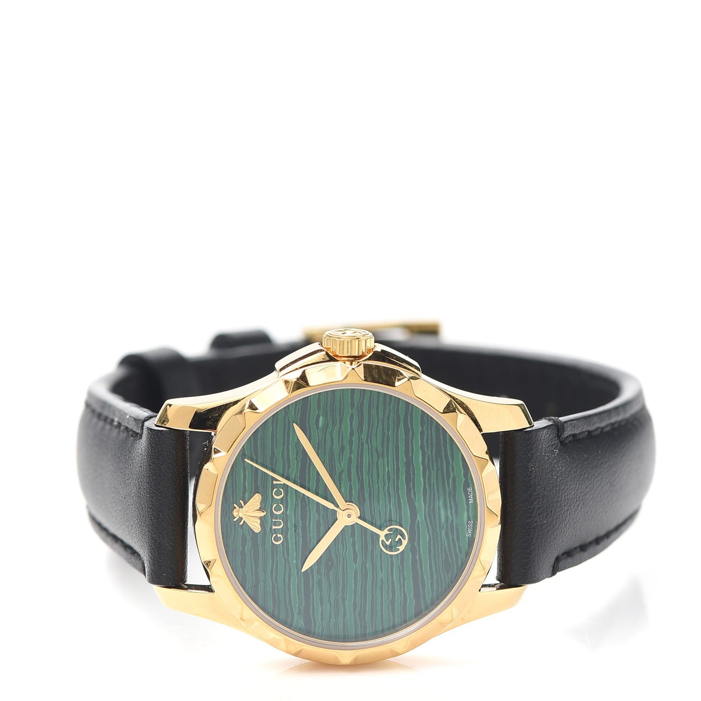 Stainless Steel Calfskin 28mm G-Timeless Quartz Watch Green