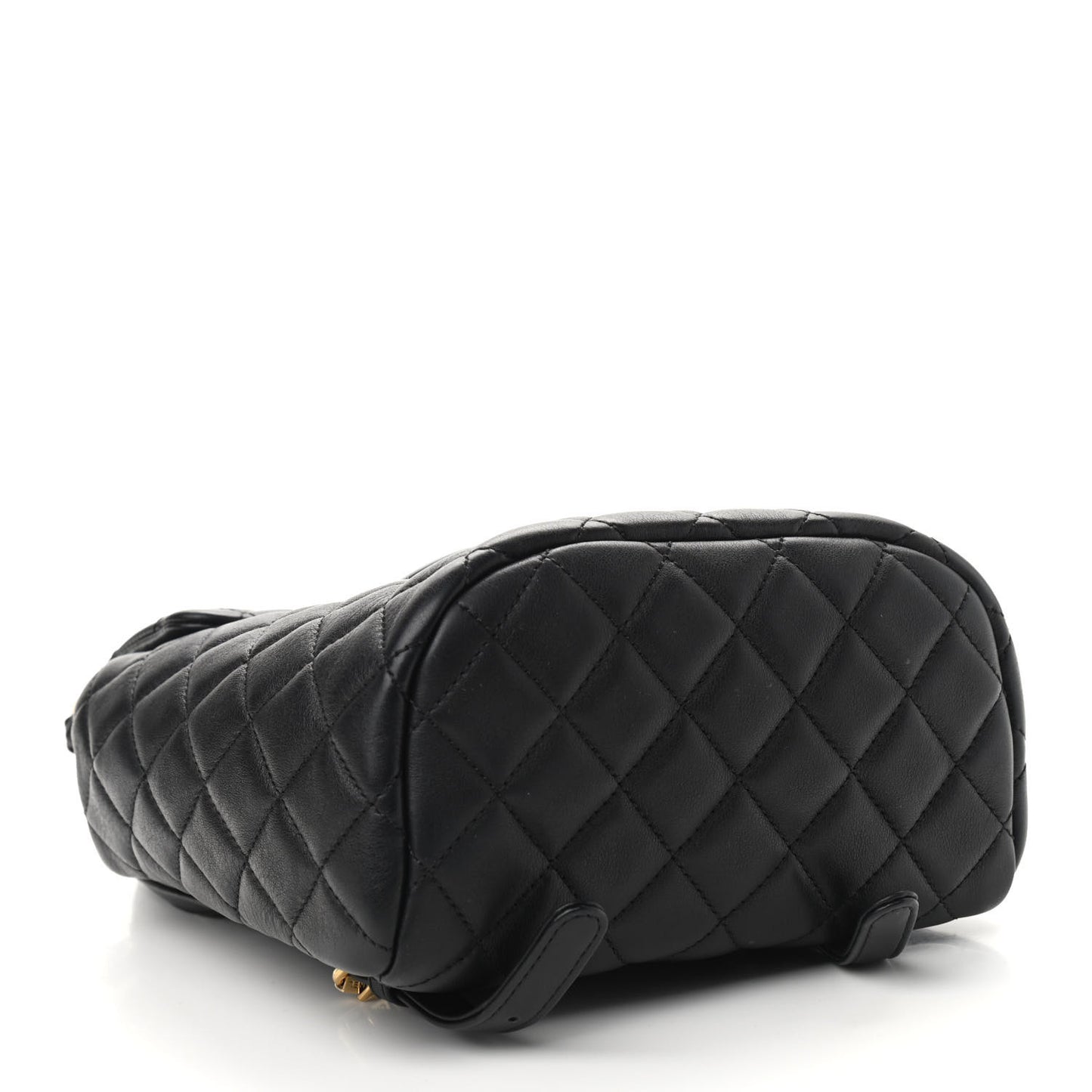 Calfskin Quilted Mini Urban Spirit Backpack Black