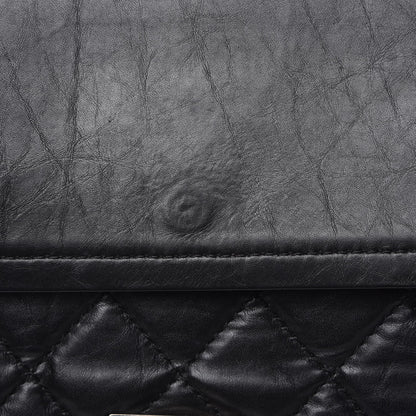 Chanel Aged Calfskin Quilted 2.55 Reissue 227 Flap Black 9 of 10