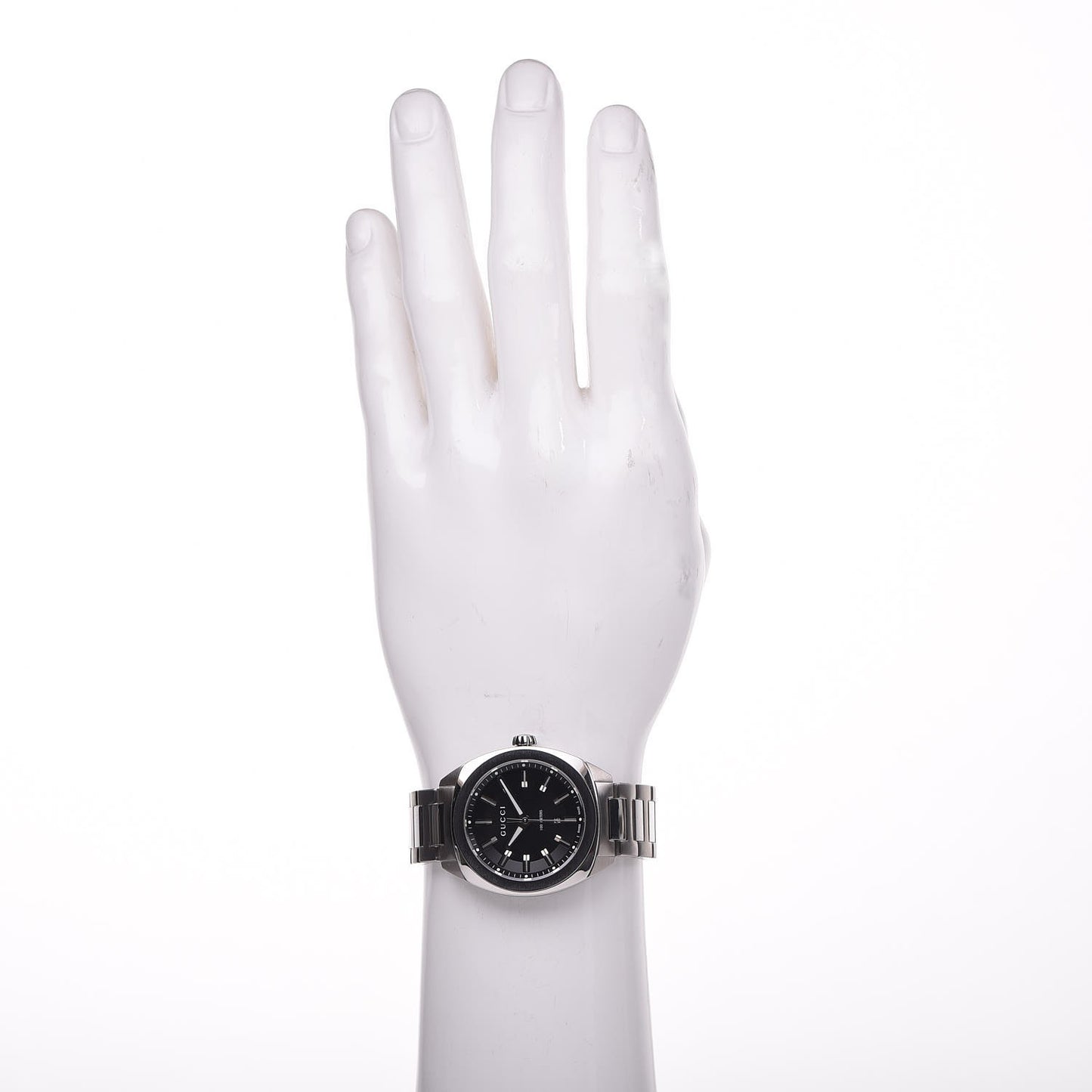 Stainless Steel 37mm GG2570 Quartz Watch Black