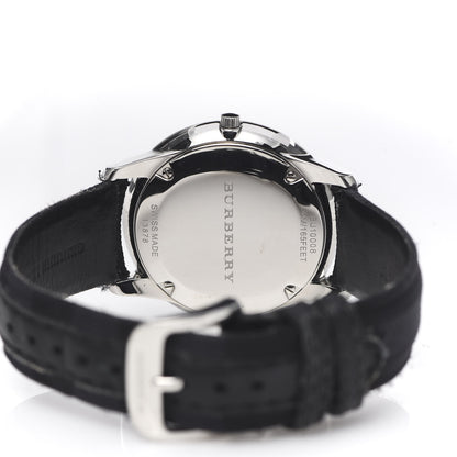 Burberry Stainless Steel Calfskin 40mm Classic Round Quartz Watch BU10008 5 of 9
