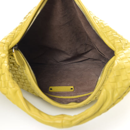 Bottega Veneta Nappa Intrecciato Large Veneta Hobo Ancient Gold 5 of 13