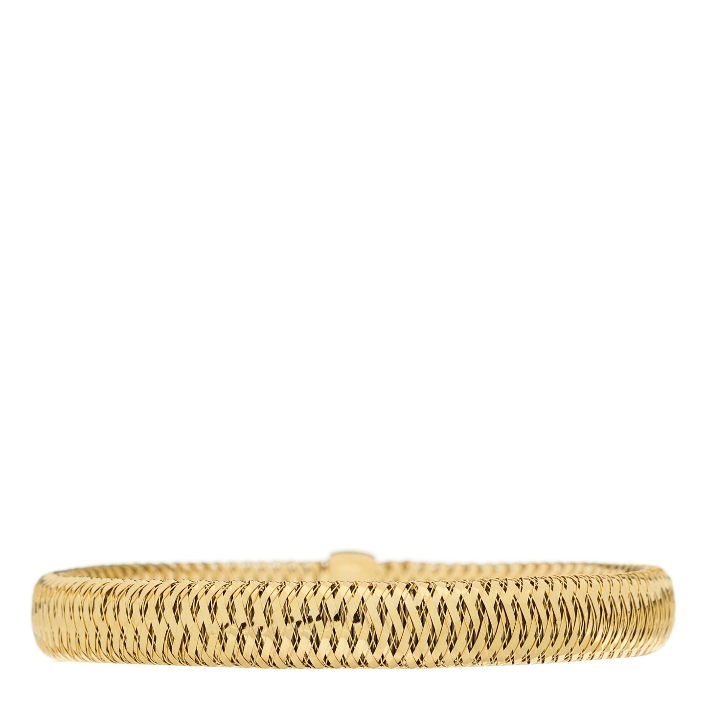 18K Yellow Gold Primavera Flex Bangle Bracelet