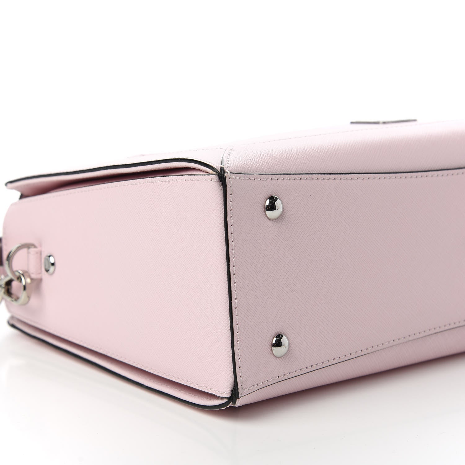 MCM Saffiano Nuovo Tote Chalk Pink 6 of 9