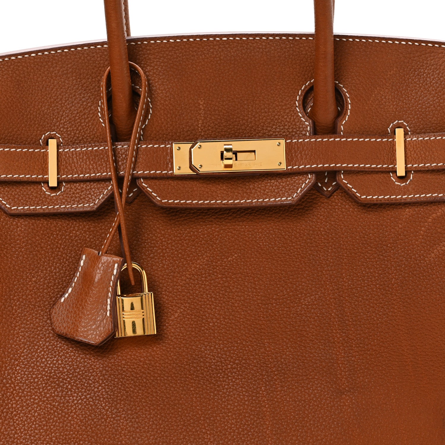 Hermes Natural Barenia Faubourg Birkin 30 Fauve 8 of 10