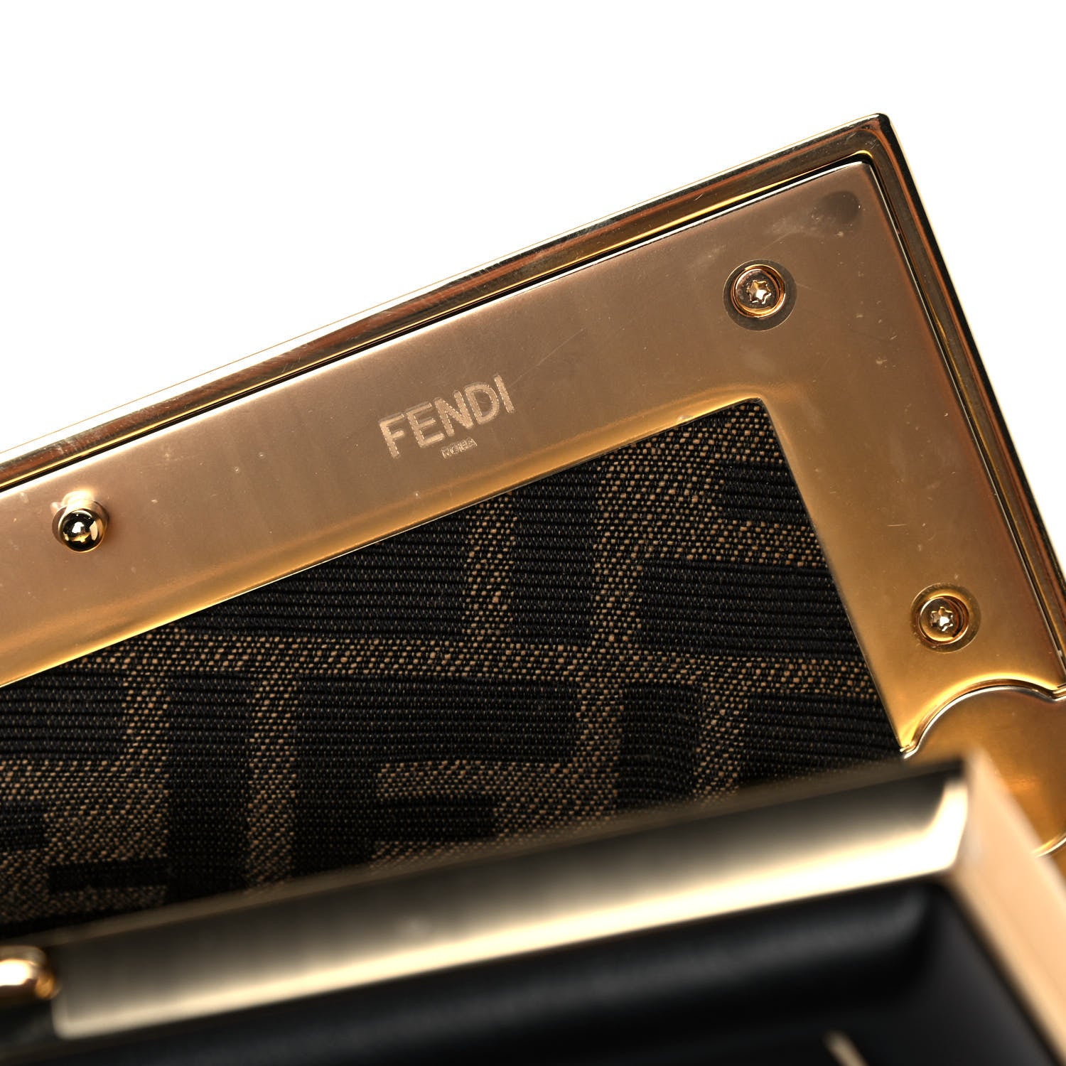 Fendi Shiny Nappa Small Fendi First Black 13 of 13