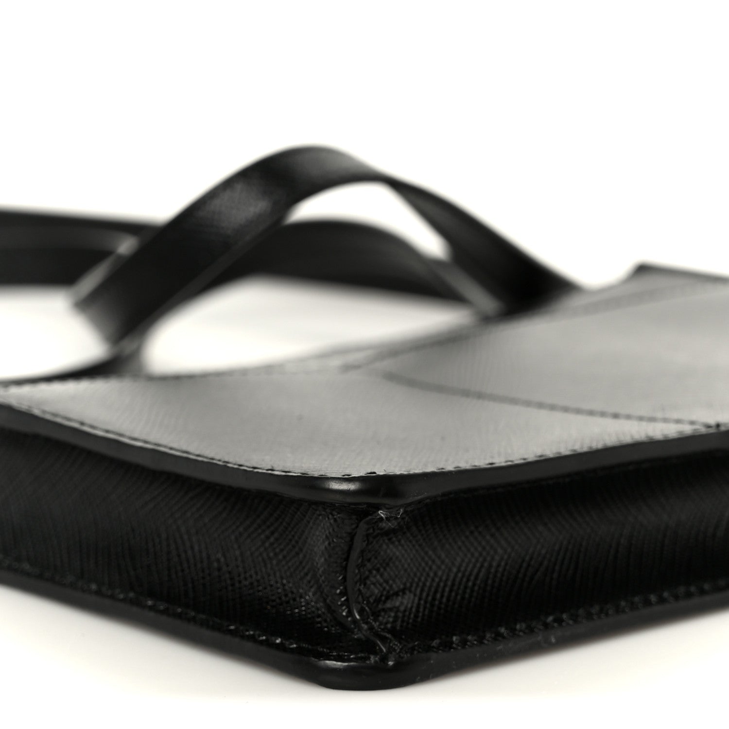 Prada Saffiano Crossbody Bag Black 10 of 11