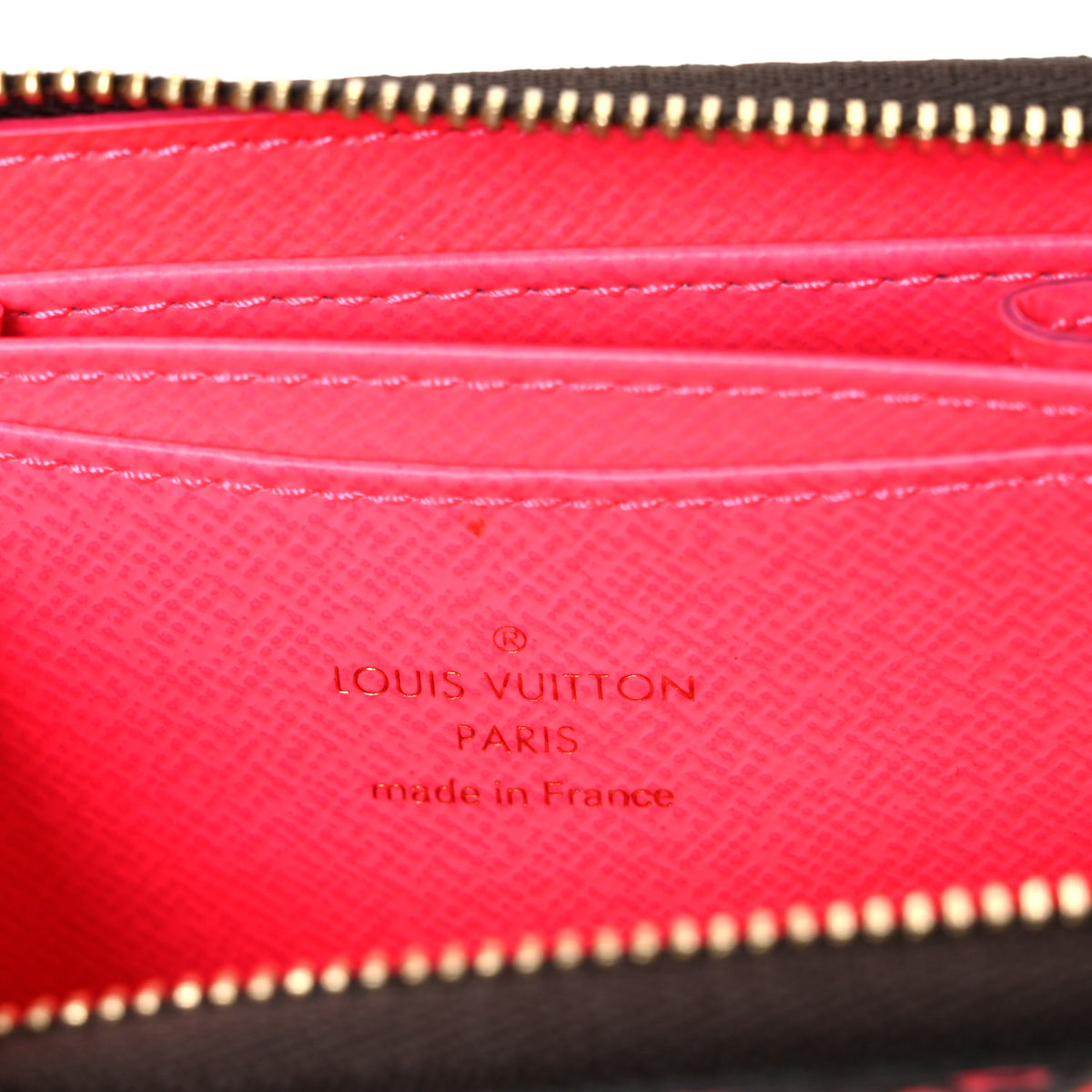 Monogram Graffiti Zippy Coin Purse Fuchsia