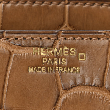 Hermes Matte Alligator Birkin 35 Alezan 6 of 16