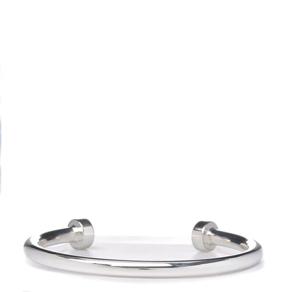 Tiffany Sterling Silver Return to Narrow Circle Edge Cuff Bracelet 3 of 6