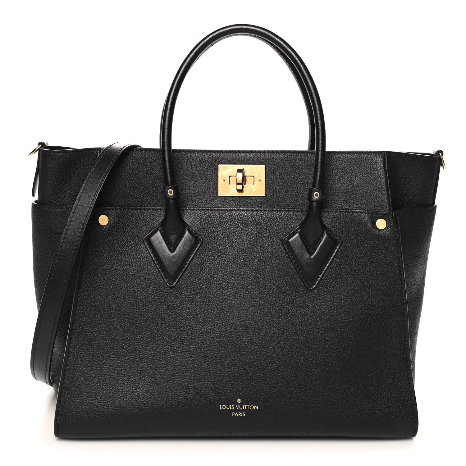Louis Vuitton Mahina On My Side GM Black 1 of 9