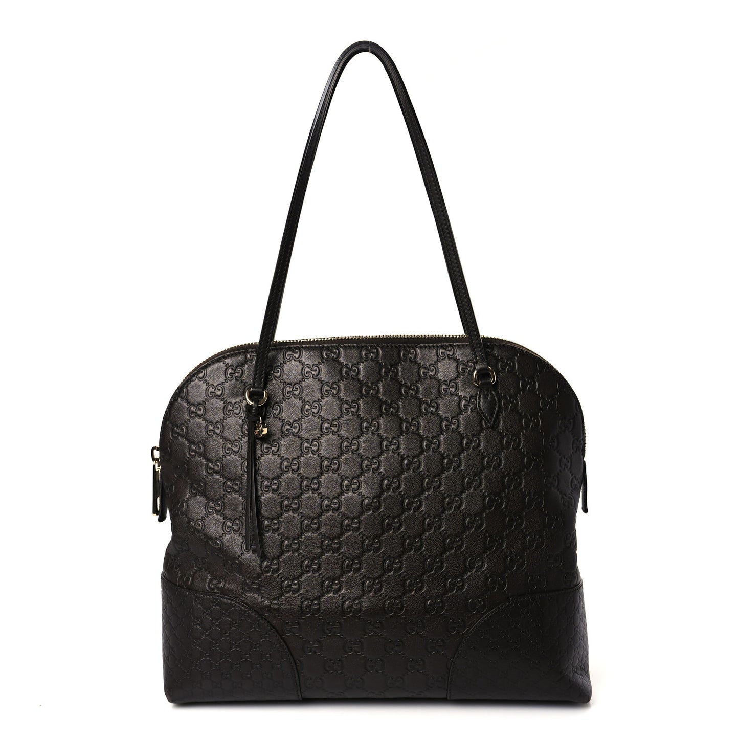 Guccissima Medium Bree Shoulder Bag Chocolate