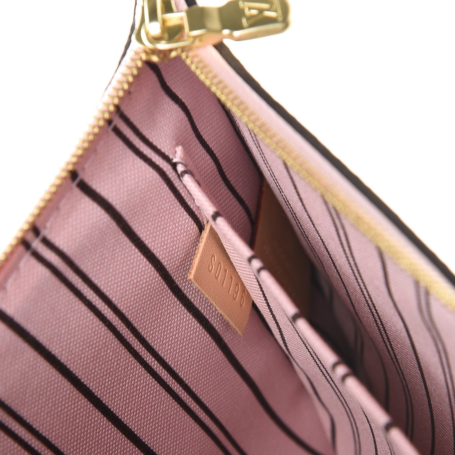 Louis Vuitton Monogram Neverfull MM GM Pochette Rose Ballerine 7 of 7