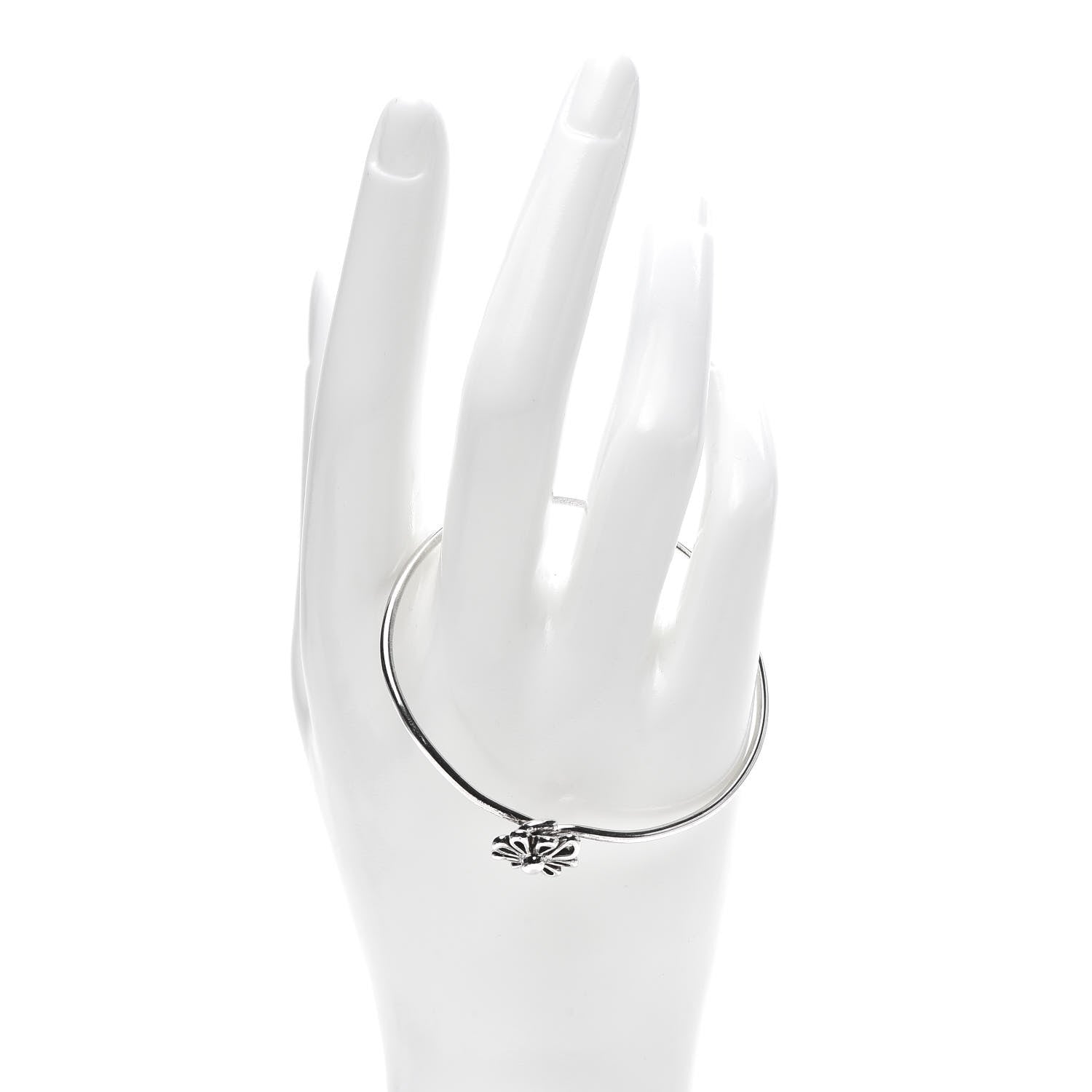 Tiffany Sterling Silver Paloma Picasso Daisy Bangle Bracelet 2 of 6