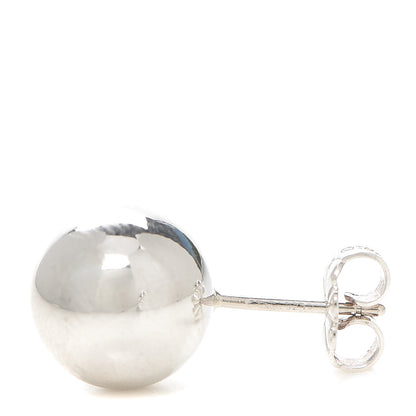 Tiffany Sterling Silver 10mm HardWear Ball Earrings 4 of 5