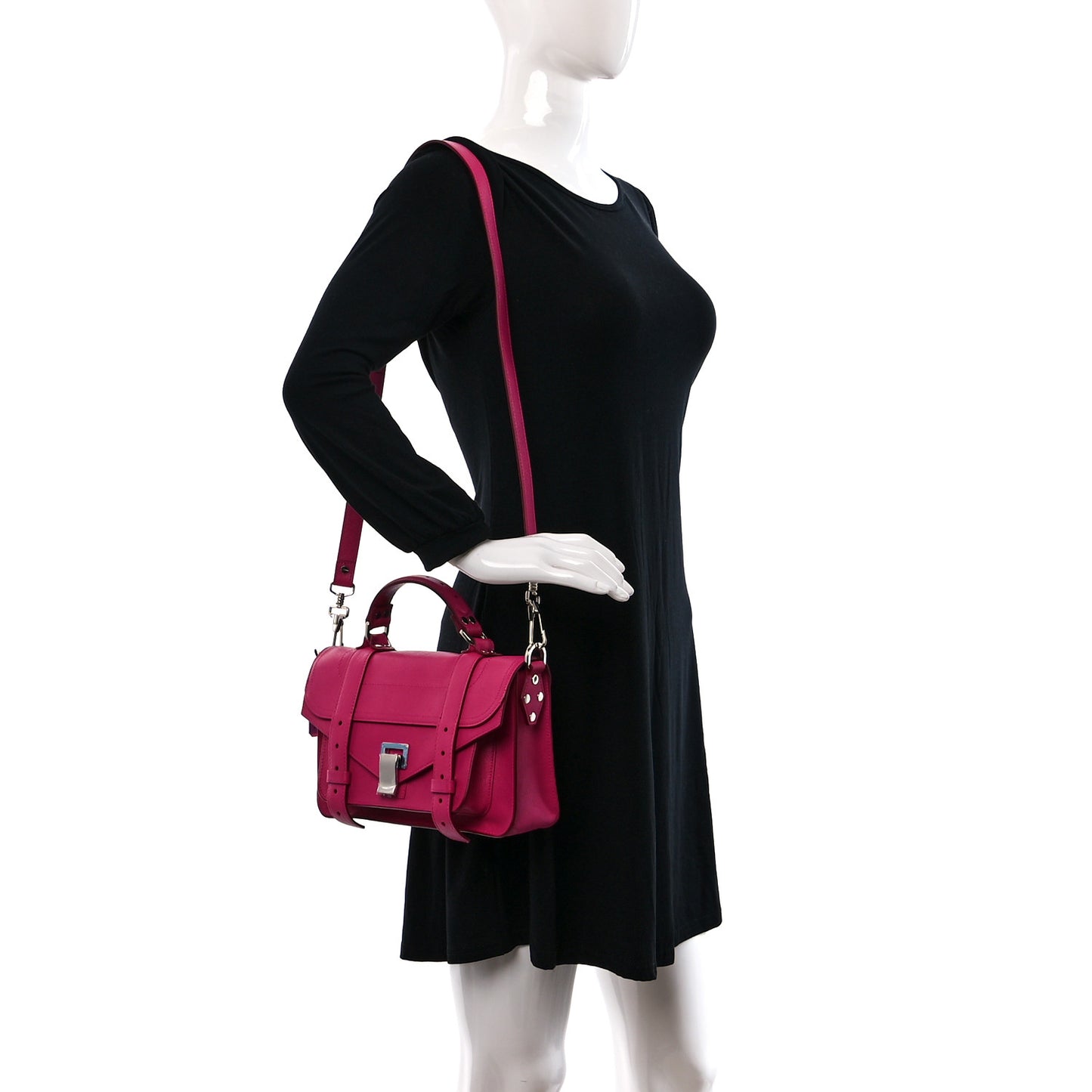 Lambskin Tiny PS1 Satchel Fleur de Lys
