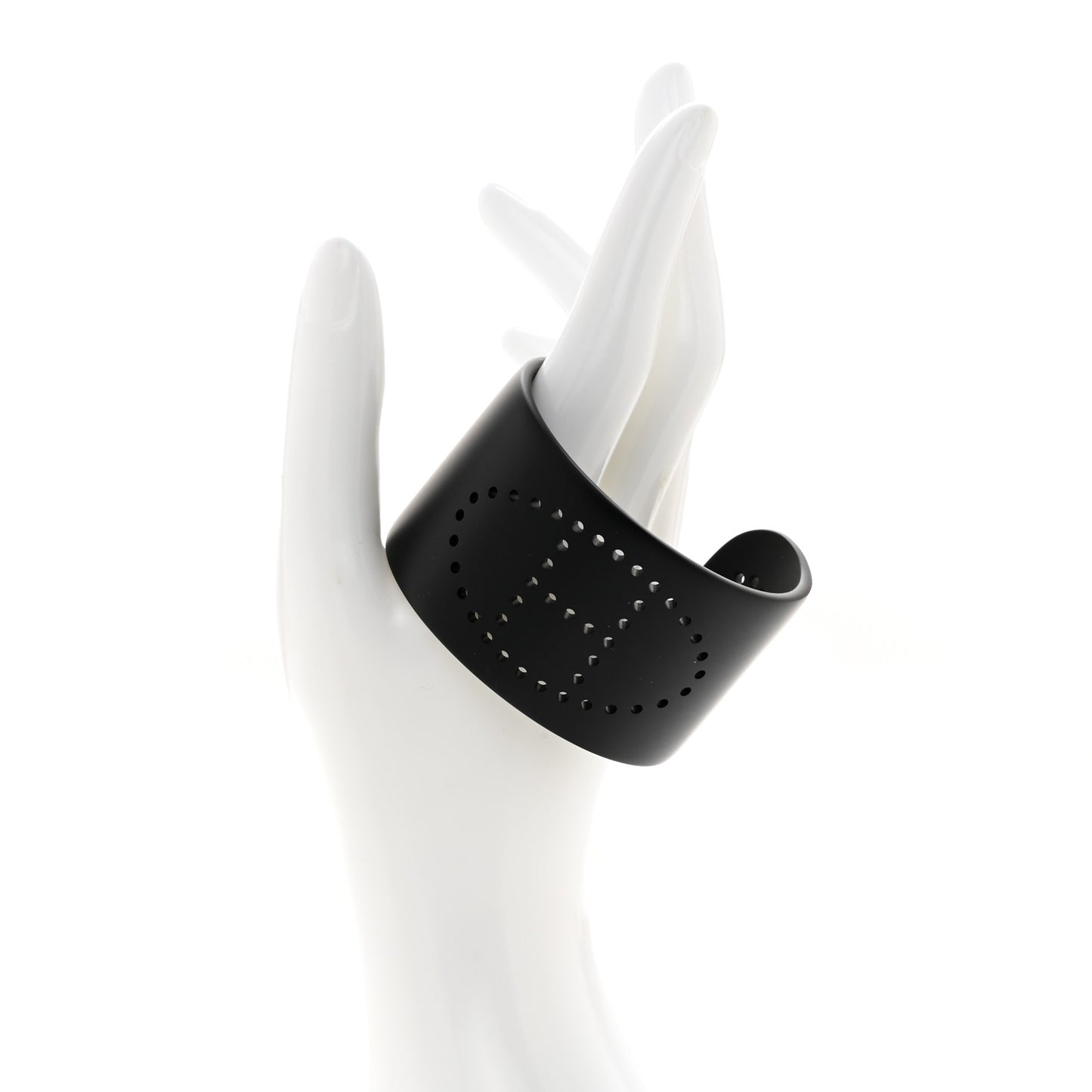 Aluminium Evelyne Sunset Cuff Bracelet T4 Black