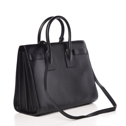Saint Laurent Calfskin Small Sac De Jour Black 3 of 7