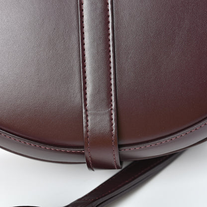 Celine Burgundy Satinated Calfskin Besace 16 Burgundy 11 of 11