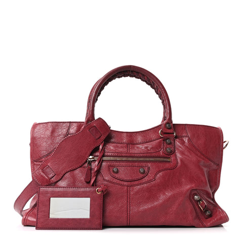 Agneau Giant 12 Rose Gold Hardware Part Time Cassis