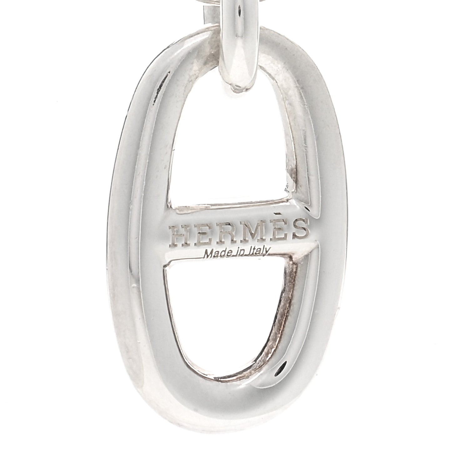 Sterling Silver Amulette Chaine d'Ancre Necklace