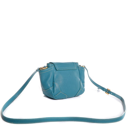 Prada Vitello Daino Crossbody Bag Turchese 3 of 9