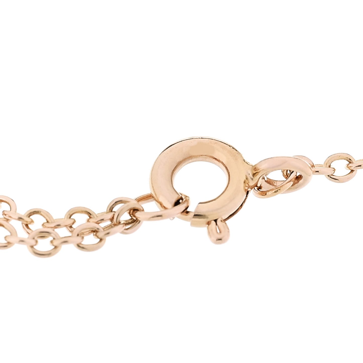 18K Rose Gold T Smile Bracelet