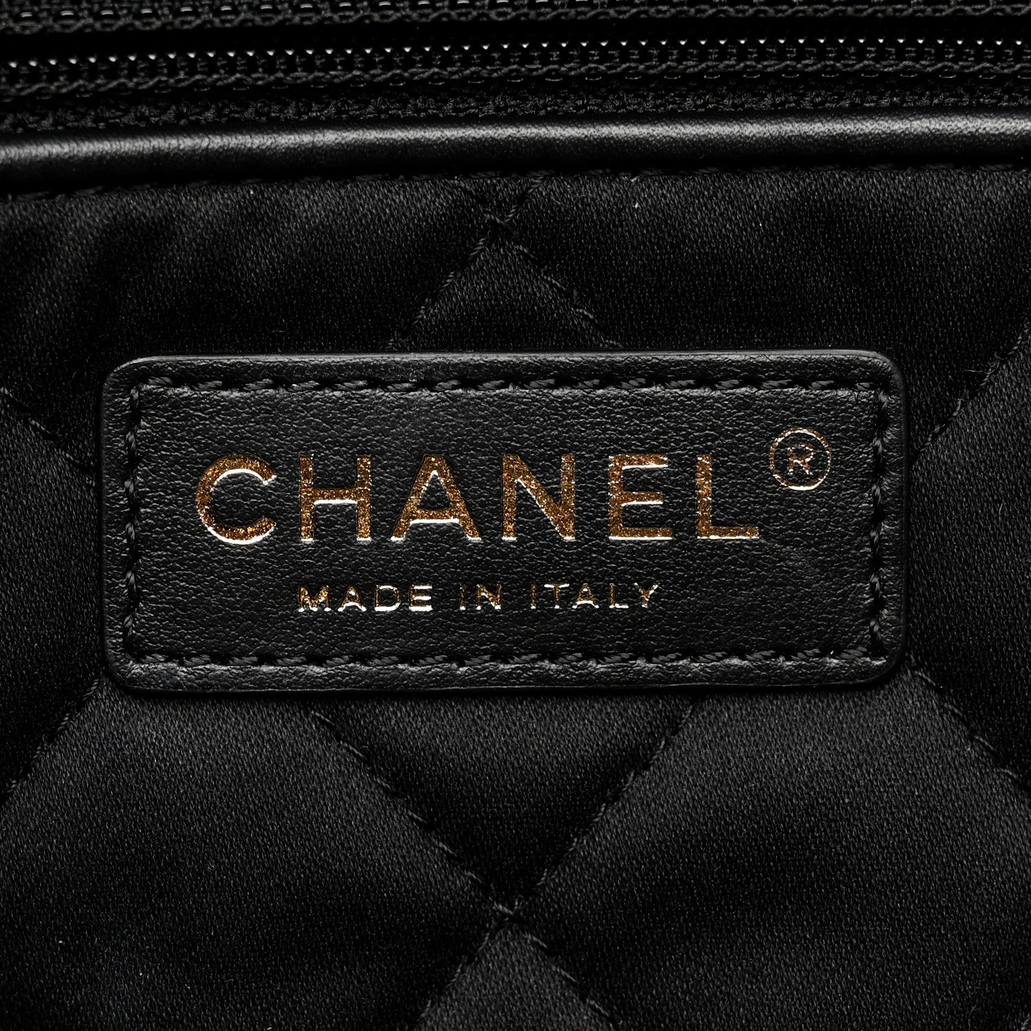 Chanel Shiny Calfskin Quilted Small Chanel 22 Black 6 of 11