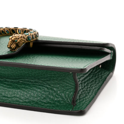 Gucci Calfskin Super Mini Dionysus Shoulder Bag Emerald 9 of 9