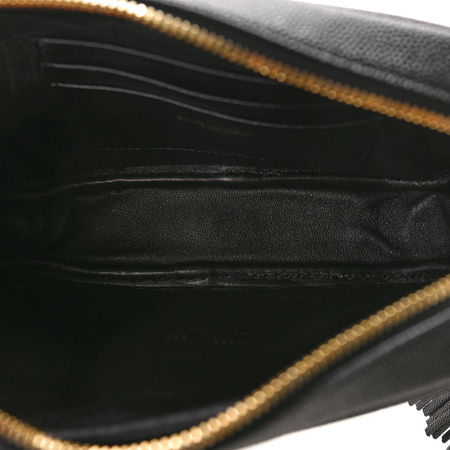 Grain De Poudre Matelasse Monogram Mini Lou Camera Bag Black