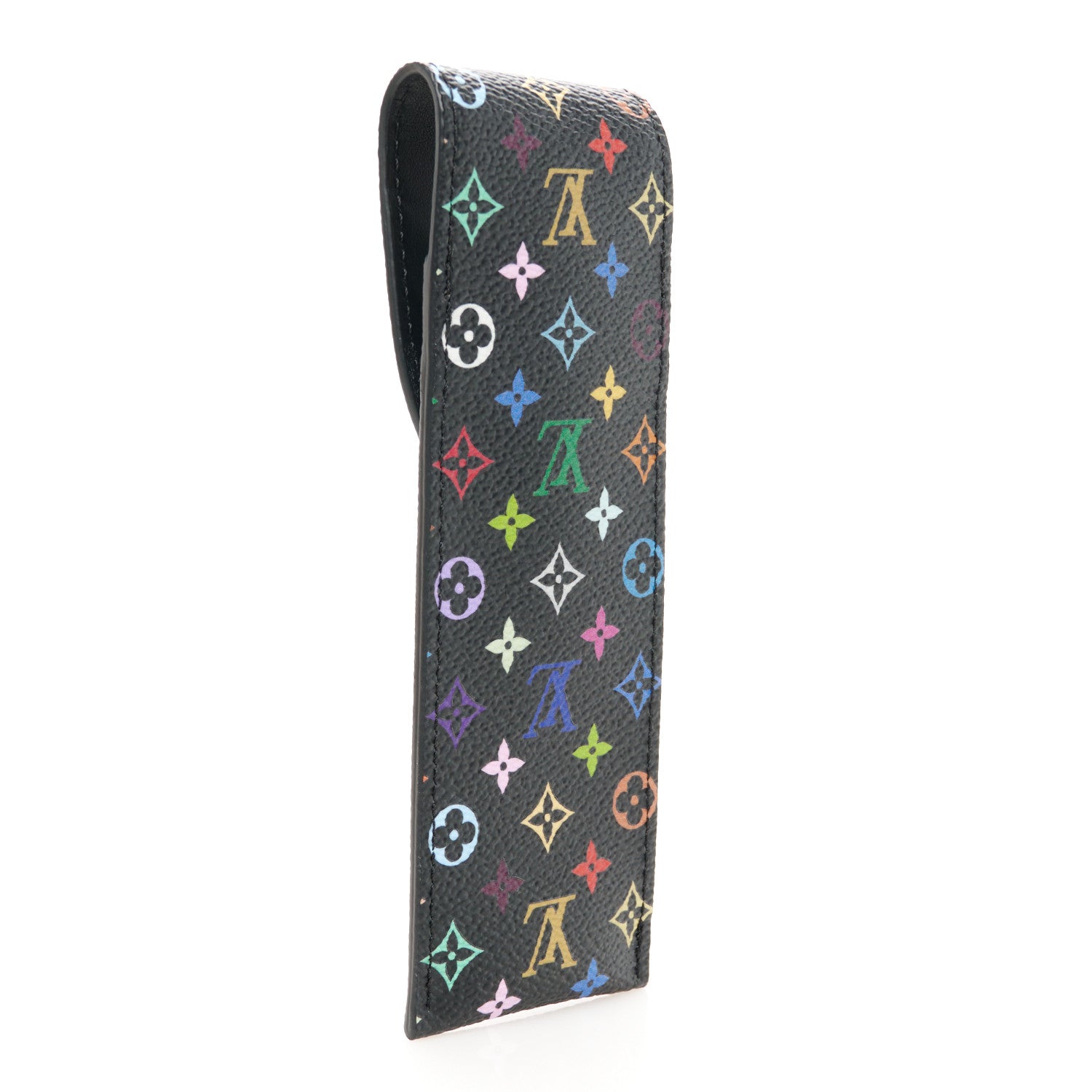 Louis Vuitton LV X TM Monogram Multicolor Pen Case Black 3 of 10