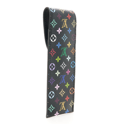 Louis Vuitton LV X TM Monogram Multicolor Pen Case Black 3 of 10