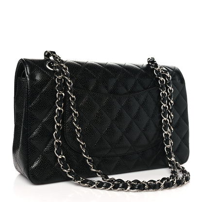 Chanel Caviar Quilted Medium Double Flap Black 3 of 13