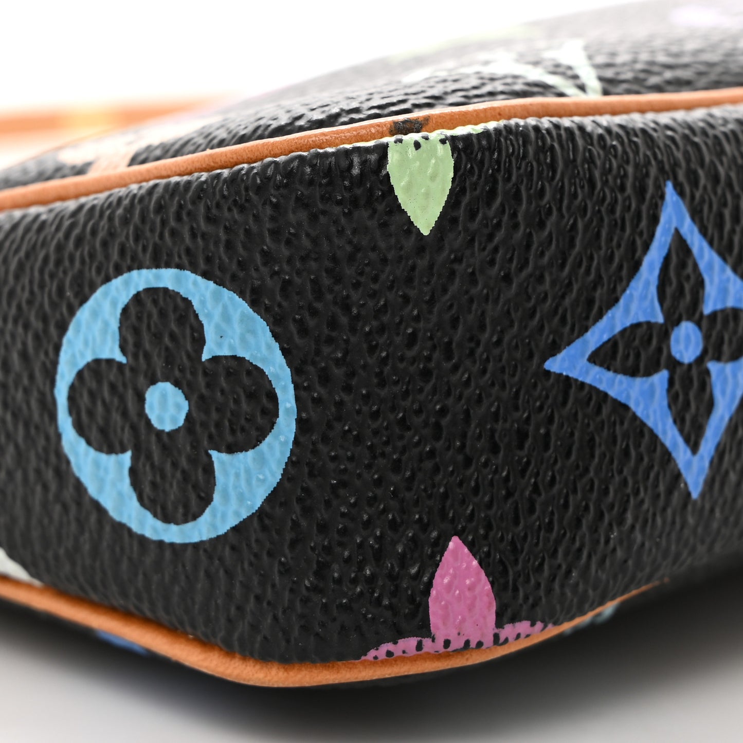 Monogram Multicolor Pochette Accessories Black