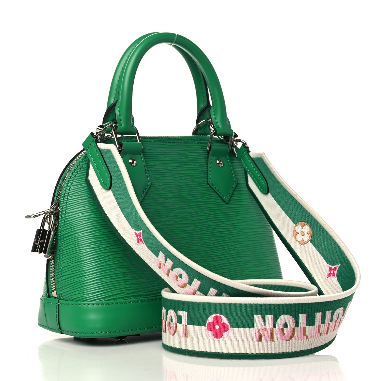 Louis Vuitton Epi Jacquard Alma BB Serpentine 3 of 6