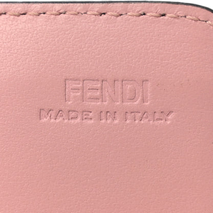 Fendi Vitello Elite Century Hypnoteyes Studded Continental Wallet On Chain Bubblegum Multicolor 6 of 7