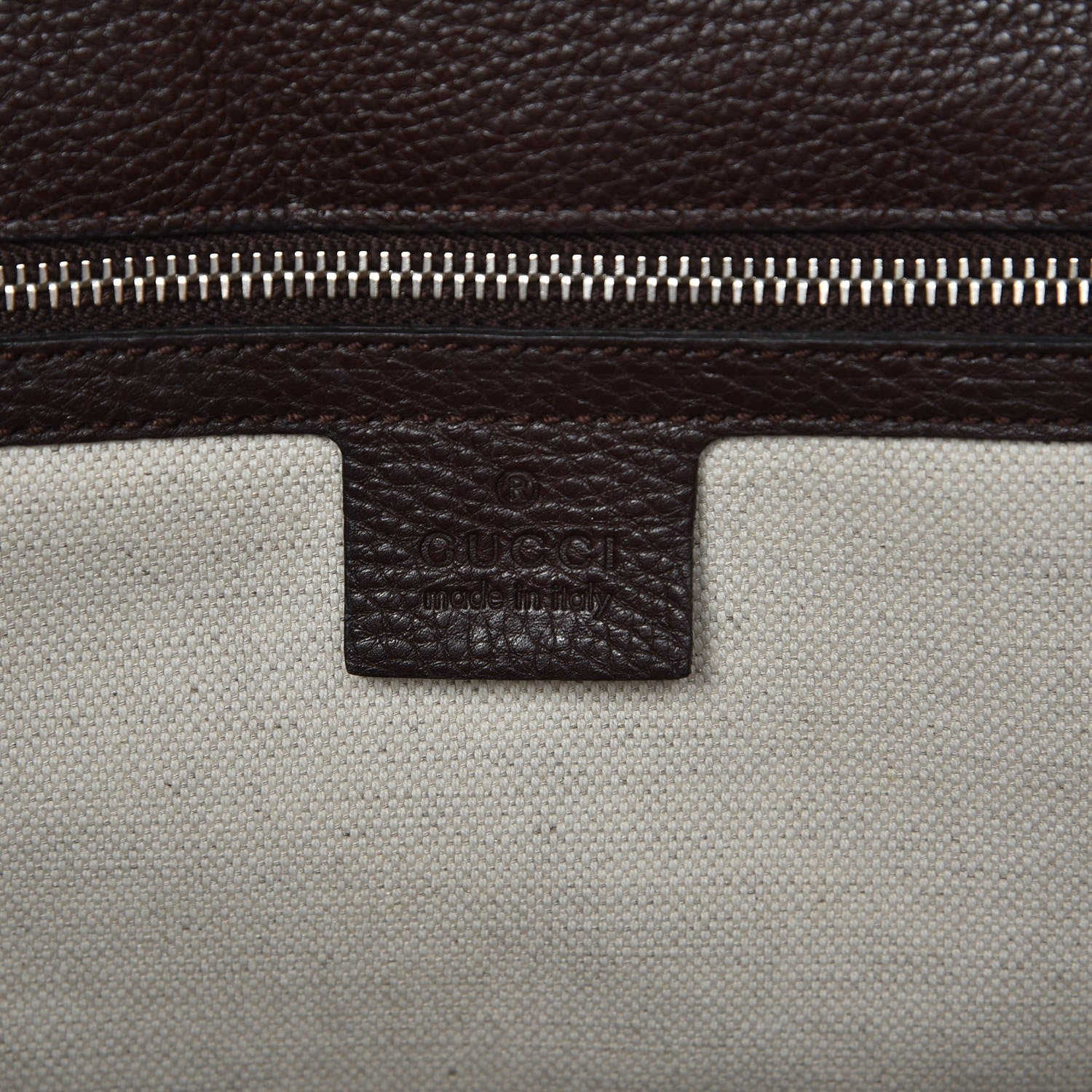 Gucci Monogram Large New Bamboo Top Handle Bag Brown 7 of 8