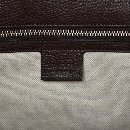 Gucci Monogram Large New Bamboo Top Handle Bag Brown 7 of 8