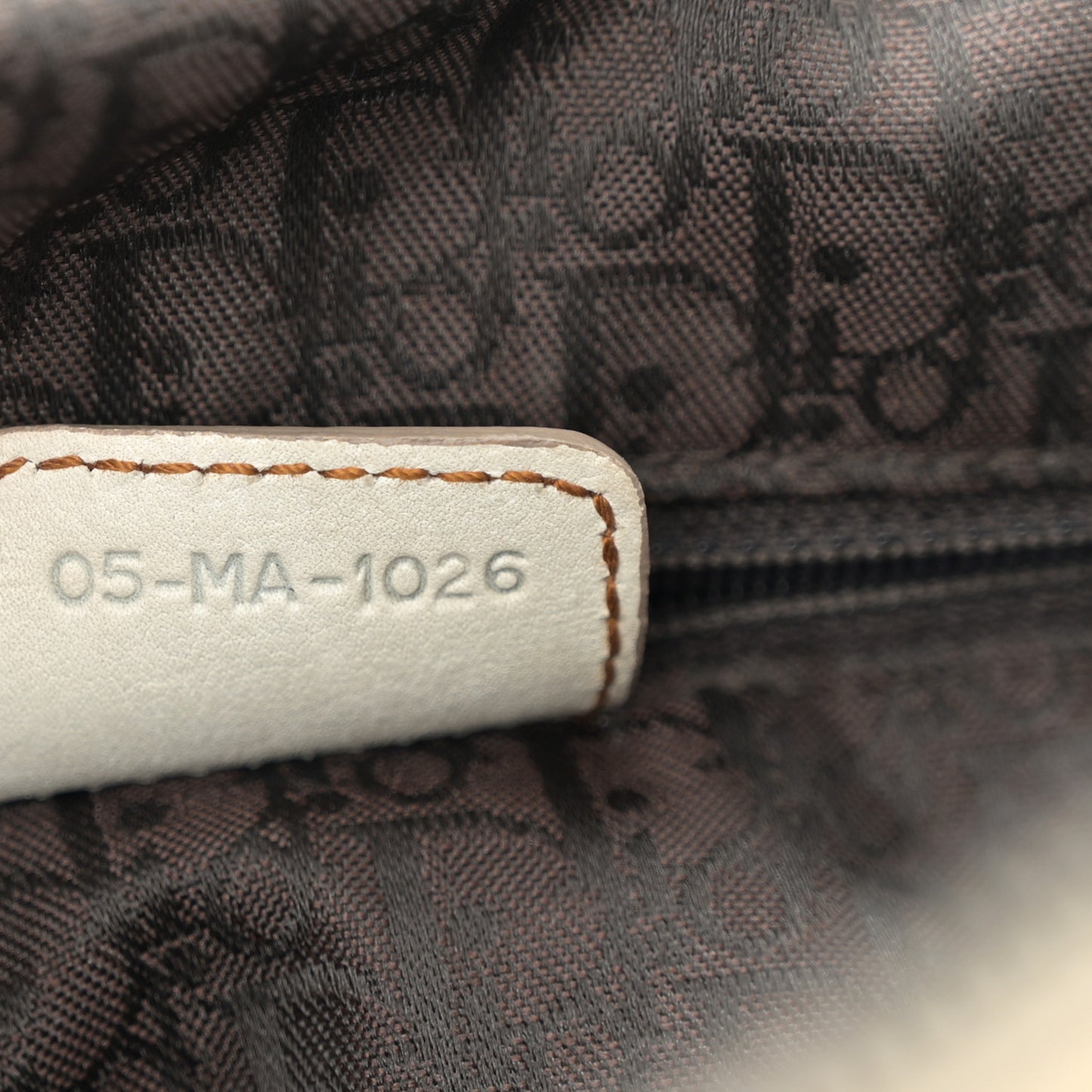 Calfskin Medium Gaucho Double Saddle Bag Ivory