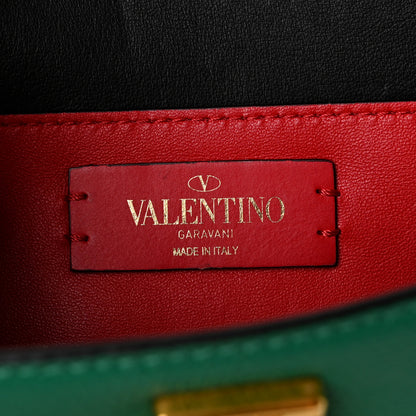 Valentino Garavani Grainy Calfskin VSling Belt Bag English Green 6 of 11
