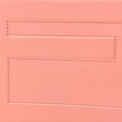 Fendi Vitello Flamingo Tube Macro Clutch Pesca 11 of 14
